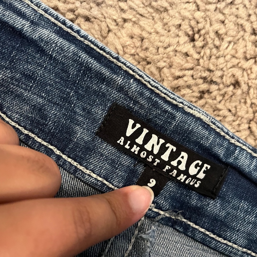 VINTAGE LOW RISE JEANS - Picture 7 of 10